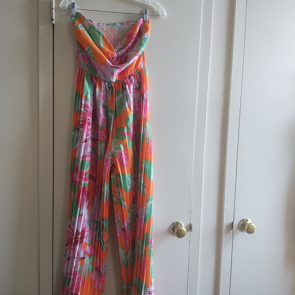 Not Rated Vibrant Strapless Jumpsuit